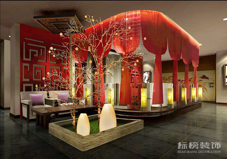 多福肥?；疱伈蛷d設(shè)計(jì)裝修6