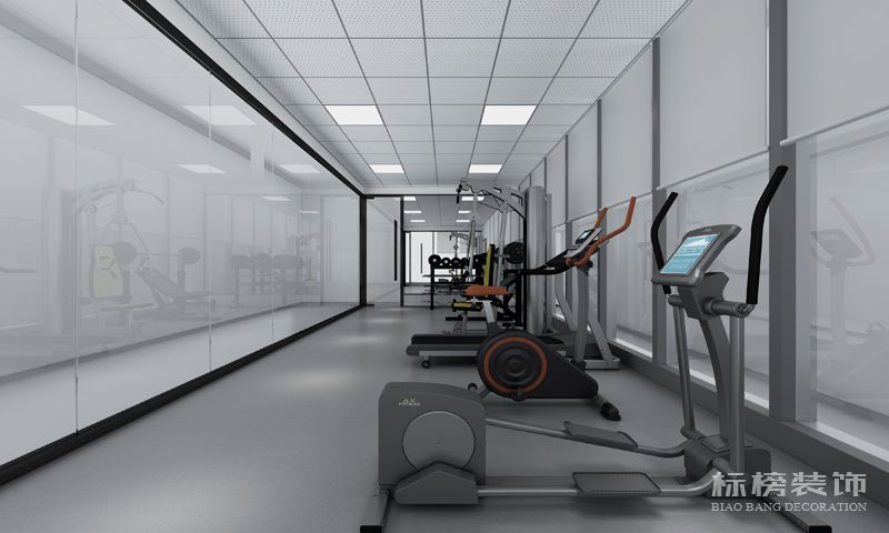 辦公室健身房設(shè)計搭配